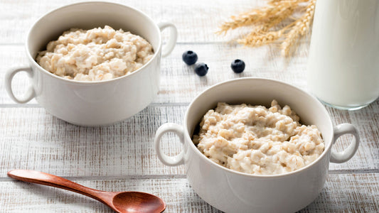 Oatmeal in a pot