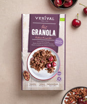 New: Cocoa-Cherry Granola 